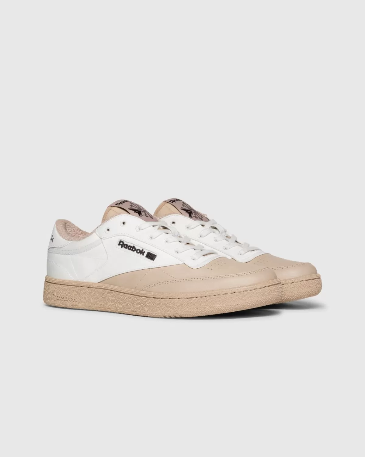 Reebok Club C Beige/Lichtblauw Best