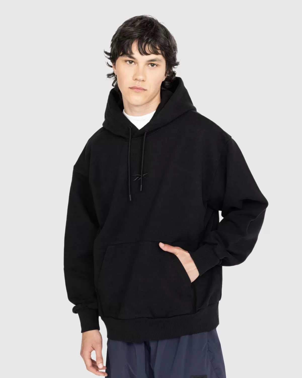 Reebok Oversized Hoodie Met Biezen Zwart Shop