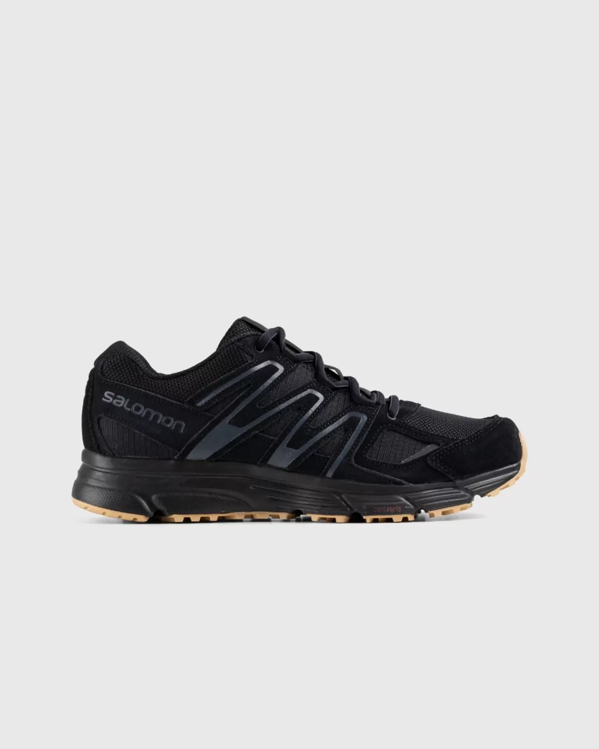 Salomon X-Mission 4 Zwart/Ebbenhout/Gum Hot