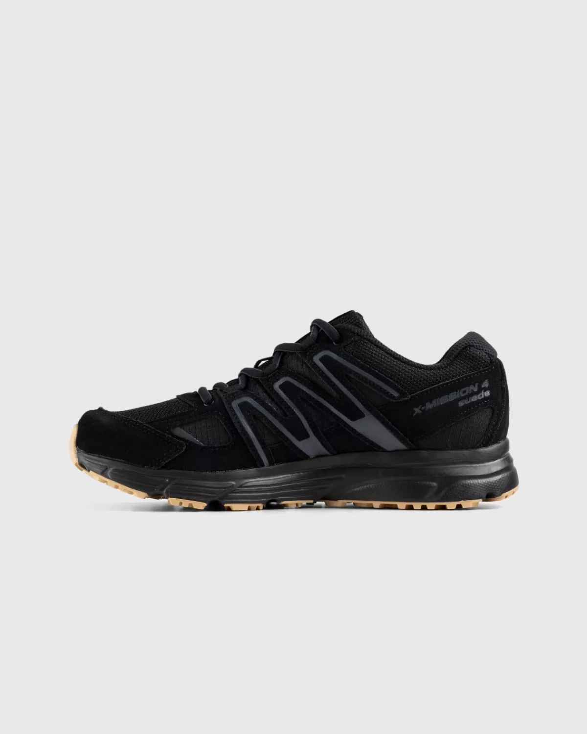 Salomon X-Mission 4 Zwart/Ebbenhout/Gum Hot