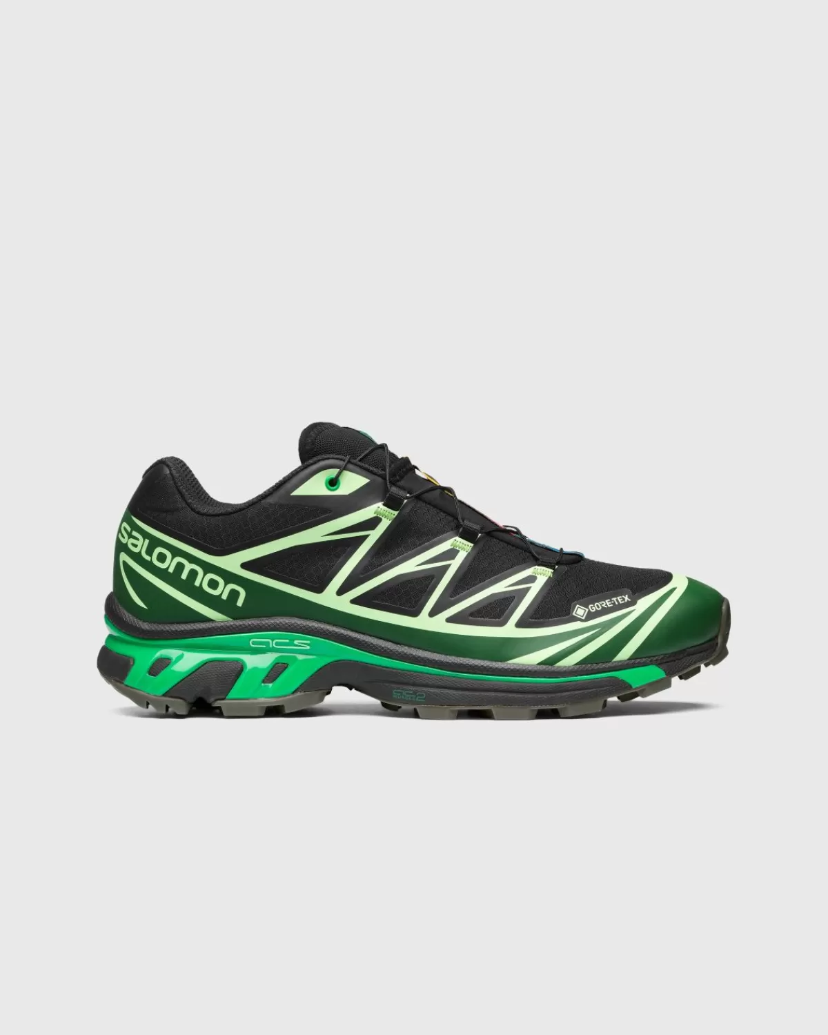 Salomon Xt-6 Gtx Zwart/Eden/Groen As Outlet