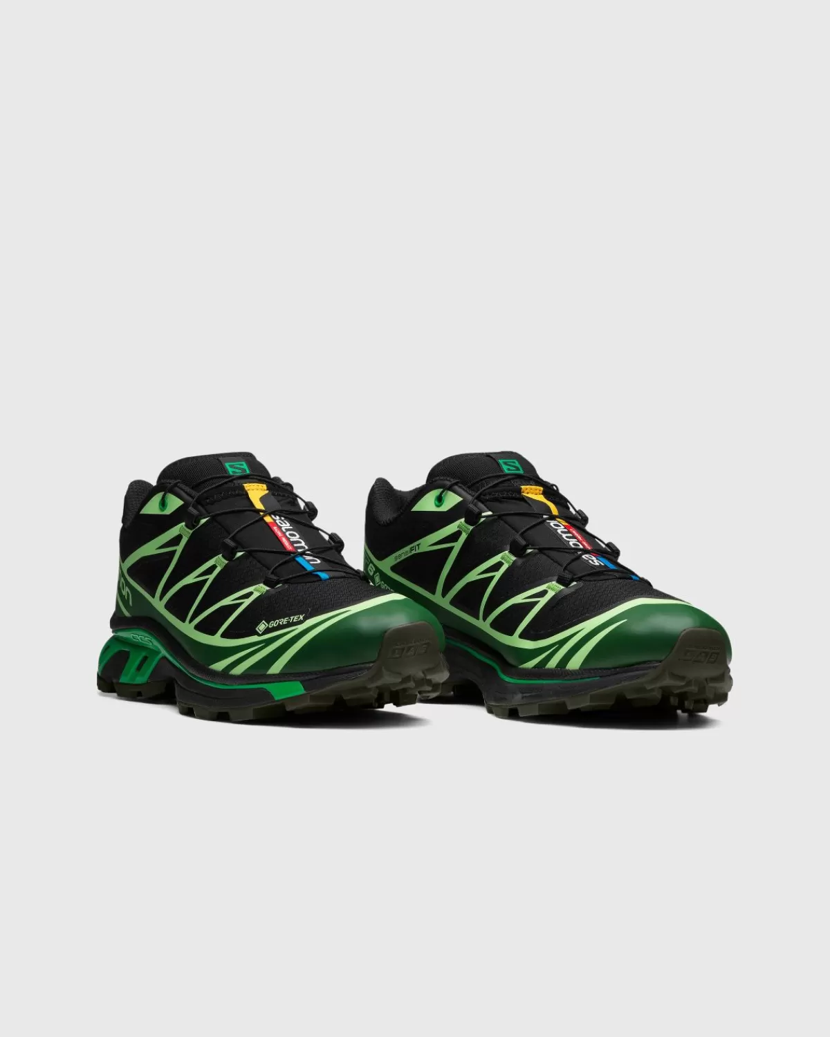 Salomon Xt-6 Gtx Zwart/Eden/Groen As Outlet