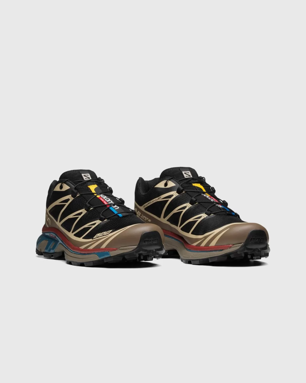 Salomon Xt-6 Zwart/Falcon/Koeienhuid Fashion