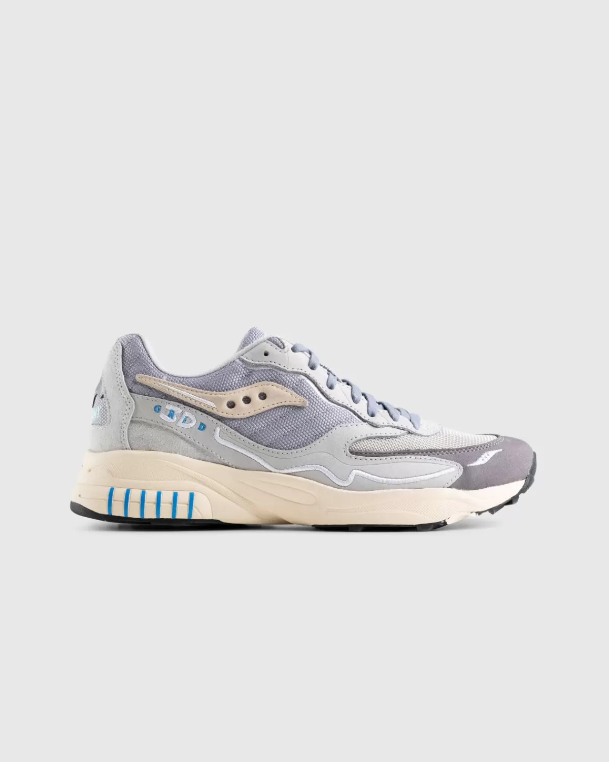 Saucony 3D-Raster Orkaangrijs/Creme Fashion