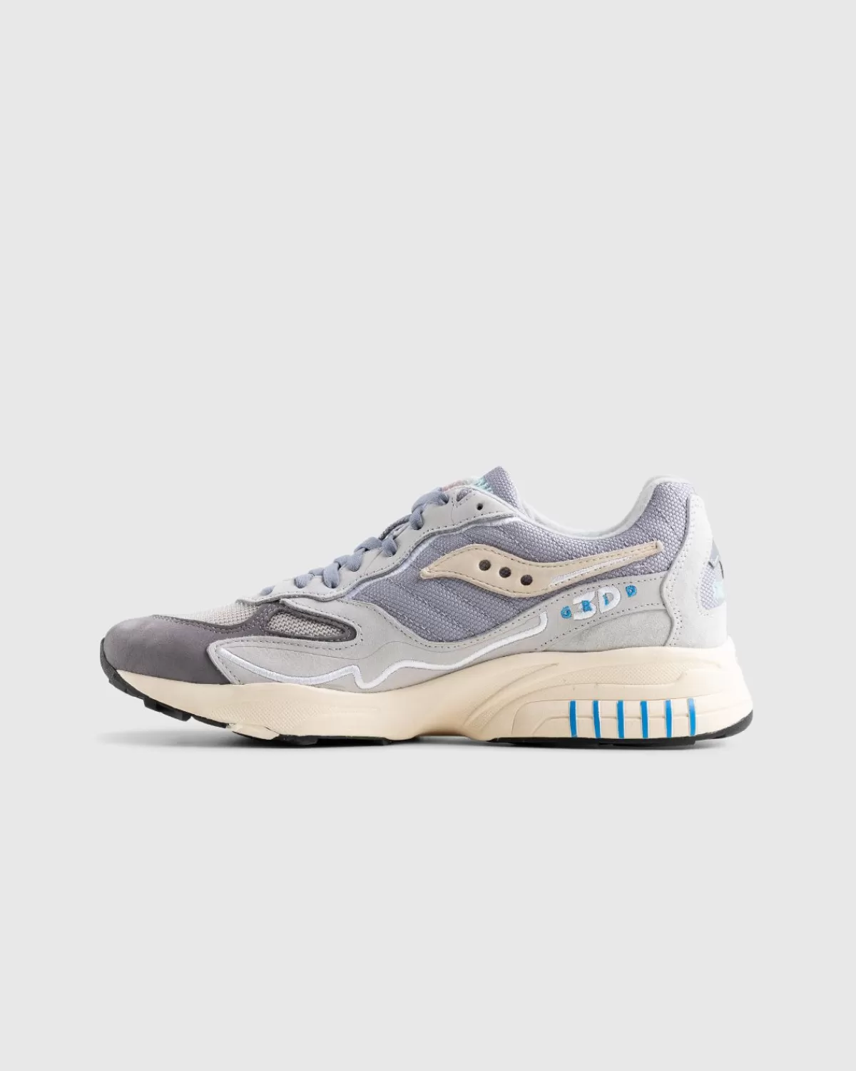 Saucony 3D-Raster Orkaangrijs/Creme Fashion