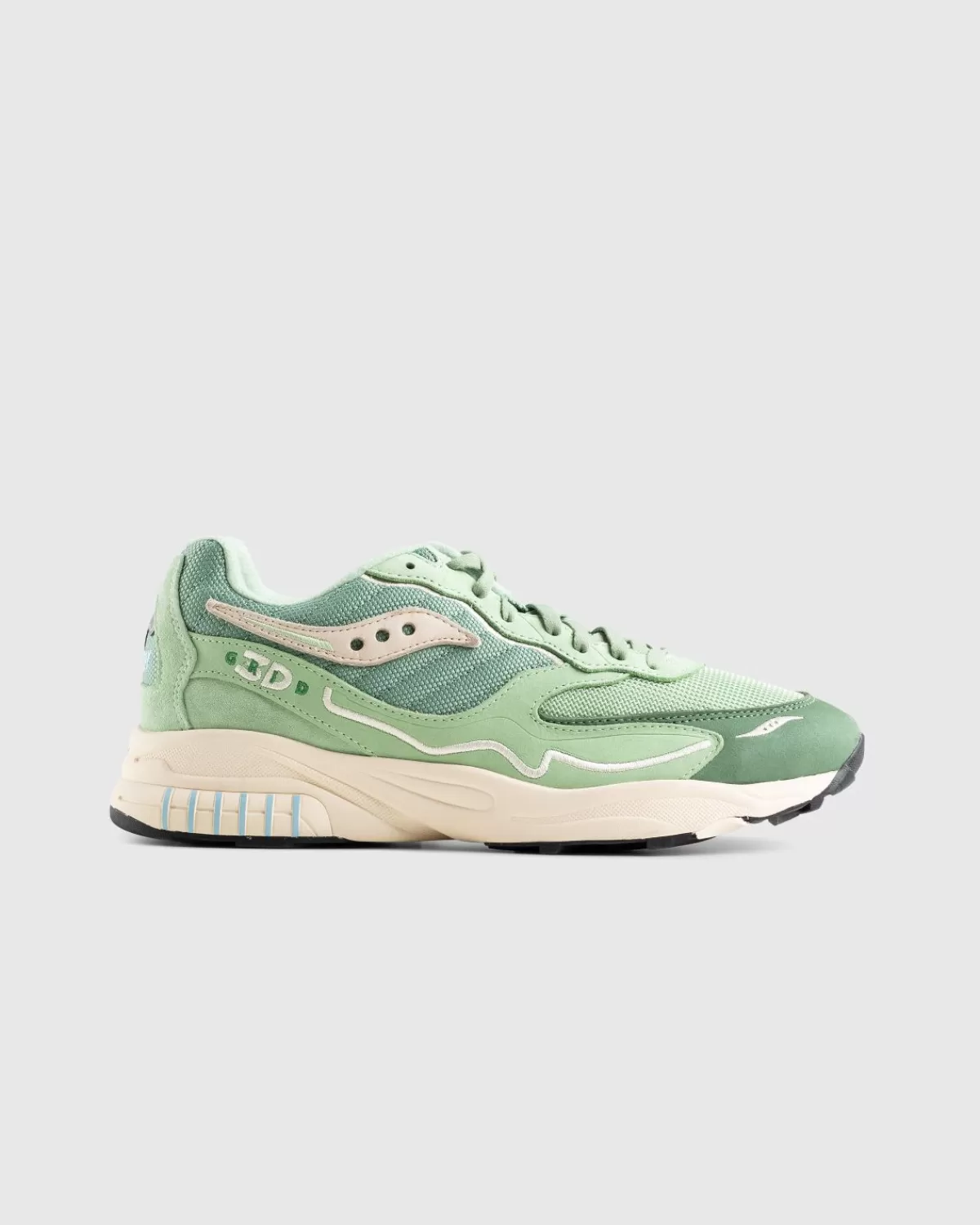 Saucony 3D-Raster Orkaangroen/Creme Store