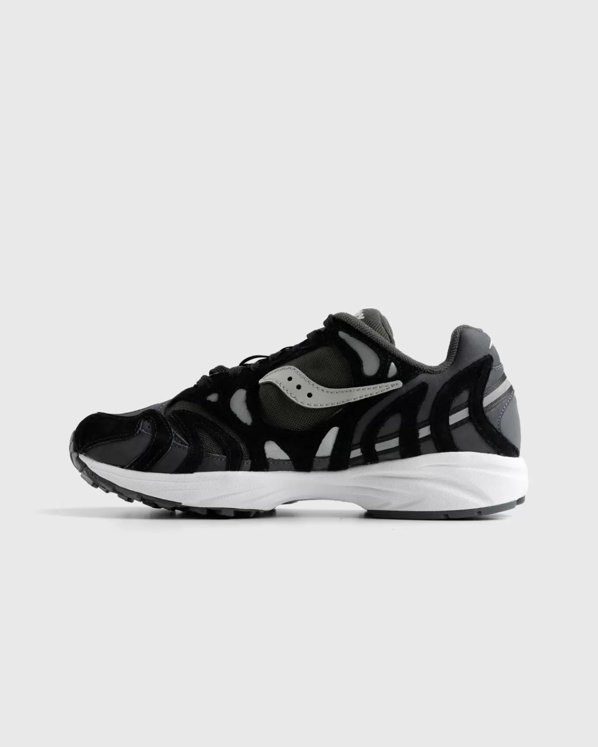 Saucony Grid Azura 2000 Zwart/Zilver Cheap