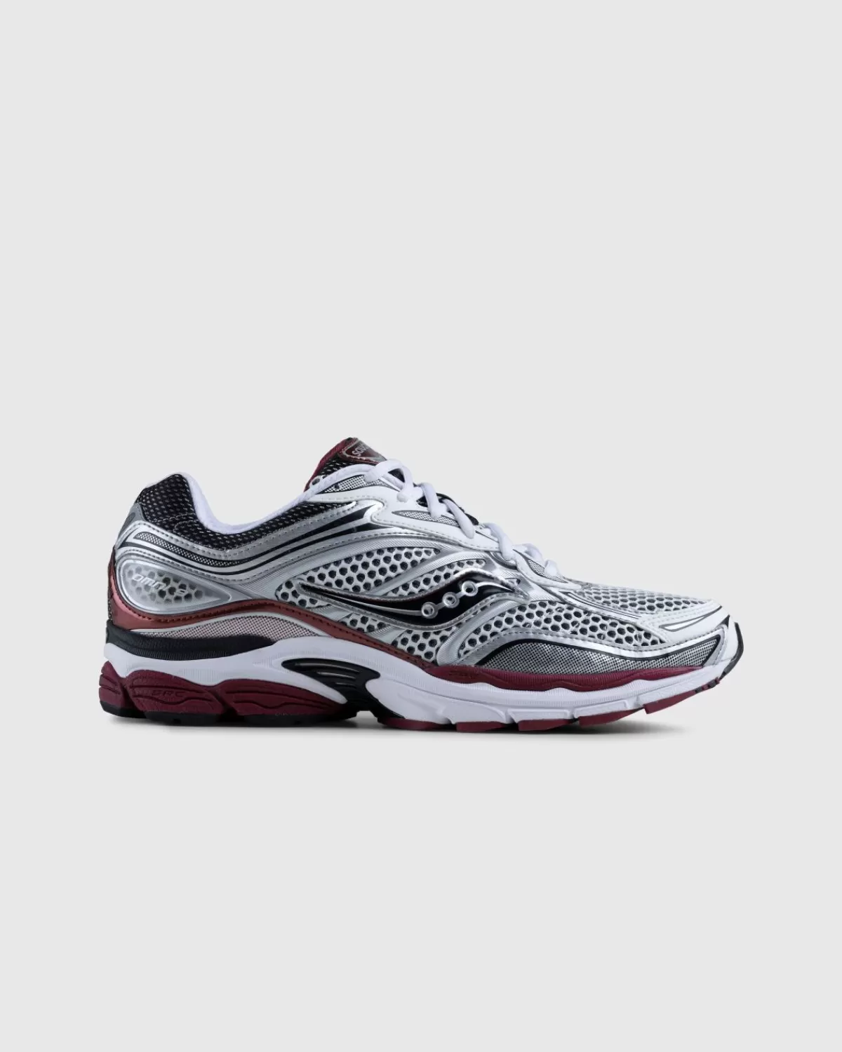 Saucony Progrid Omni 9 Zilver/Rood Outlet