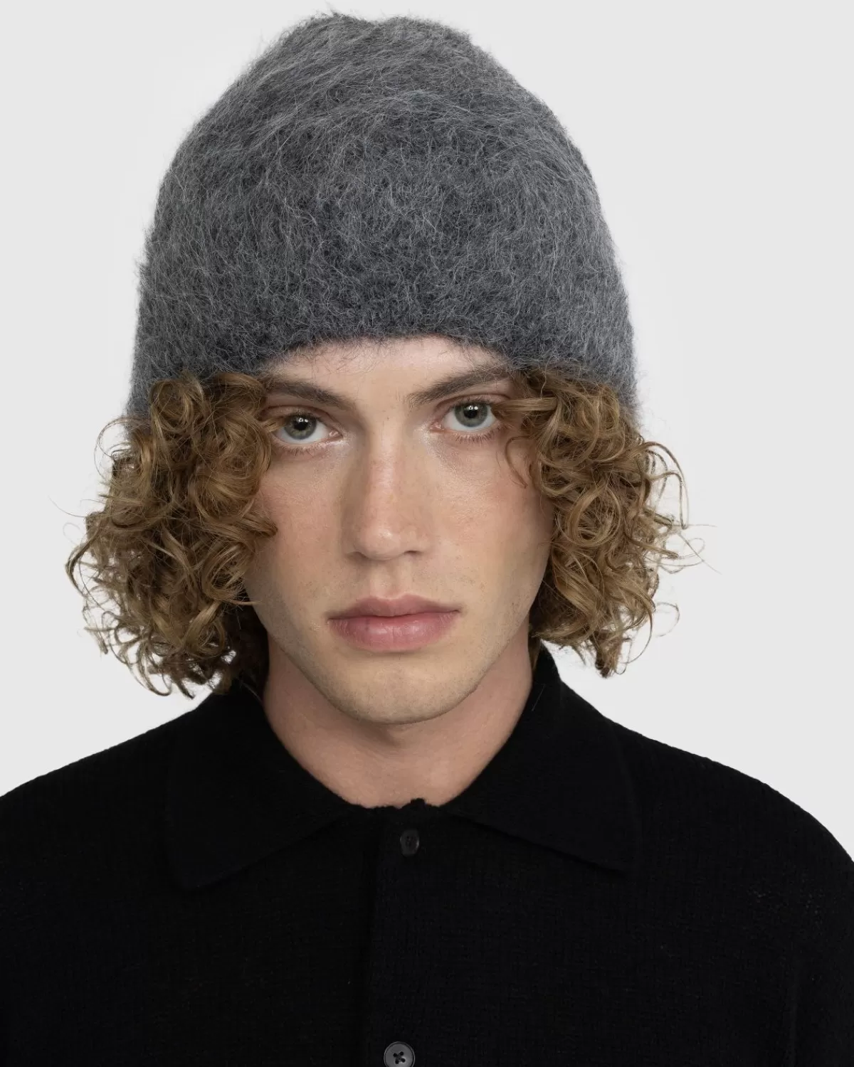 Séfr Sefr Fuzzy Beanie Houtskool Alpaca Discount