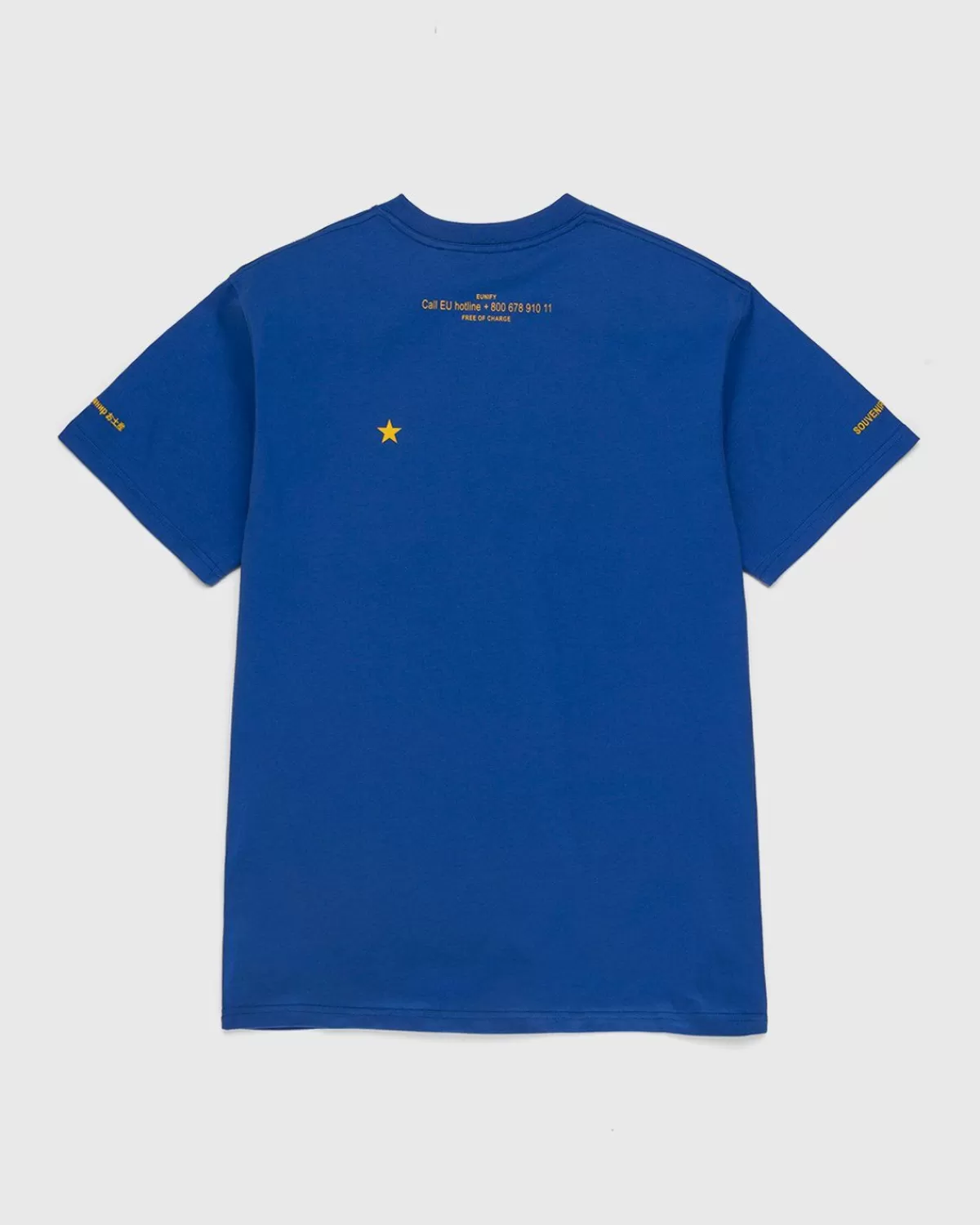 Souvenir Eunify Klassiek T-Shirt Blauw Shop