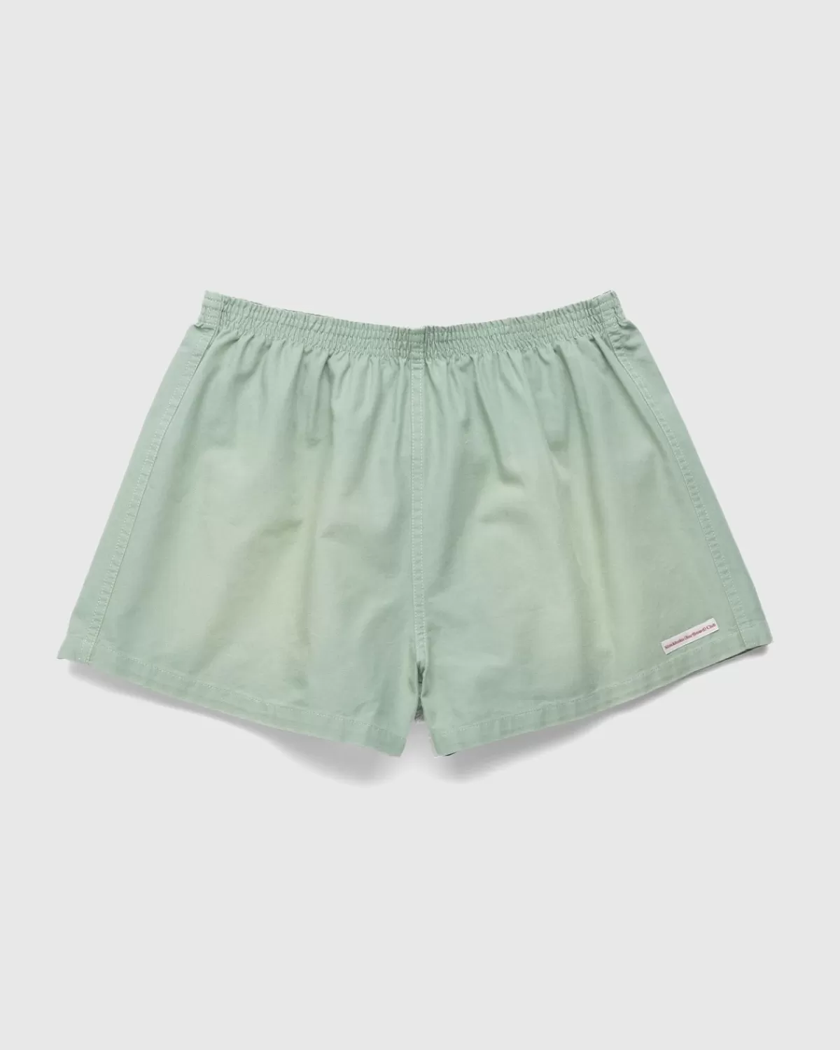 Korte Broek^Stockholm Surfboard Club - Lichtgewicht Katoenen Canvas Shorts Sage