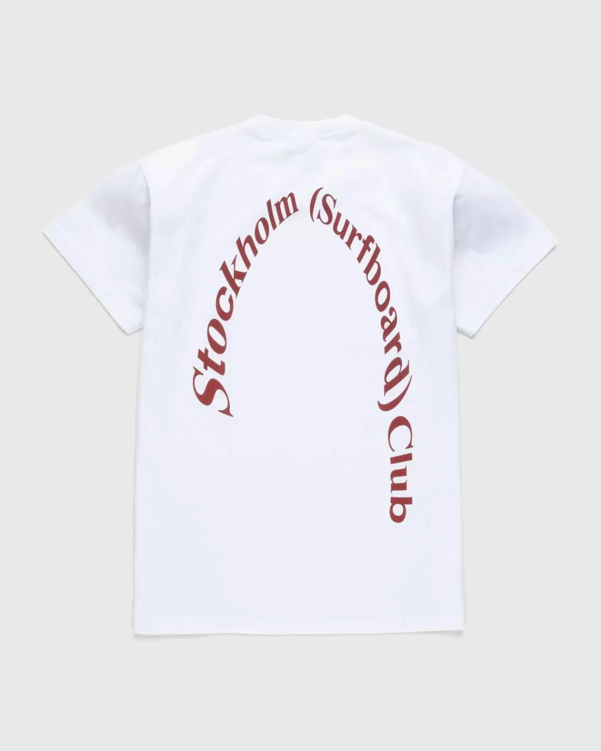 Stockholm Surfboard Club Logo T-Shirt Wit Online