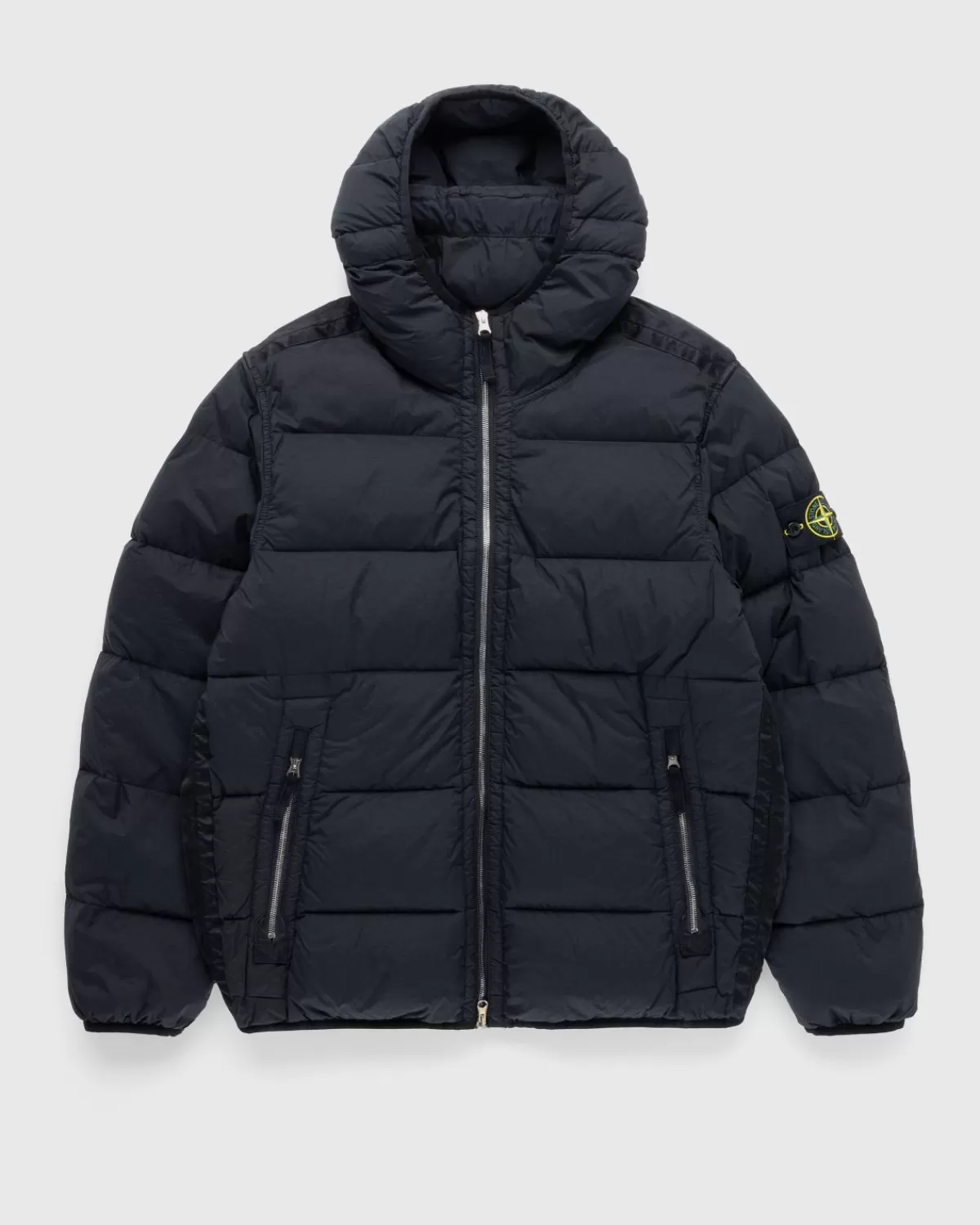 Bovenkleding^Stone Island Echt Donsjack Zwart