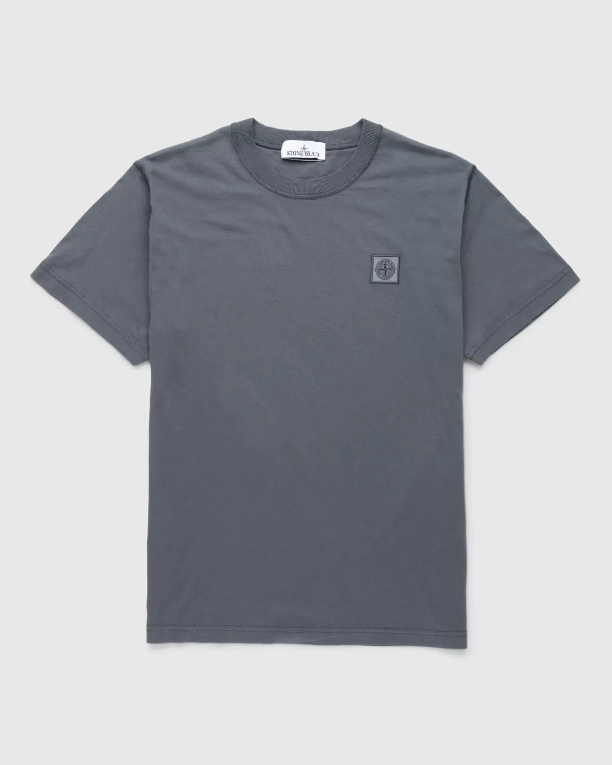 Stone Island Fissato T-Shirt Loodgrijs Fashion