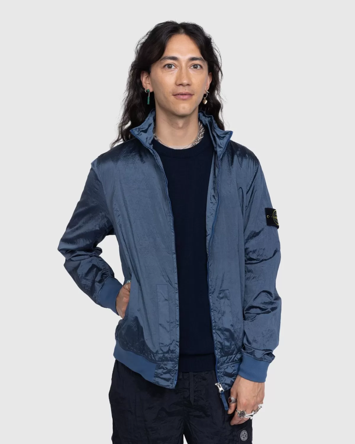 Bovenkleding^Stone Island Giubbotto Blauw 781541920