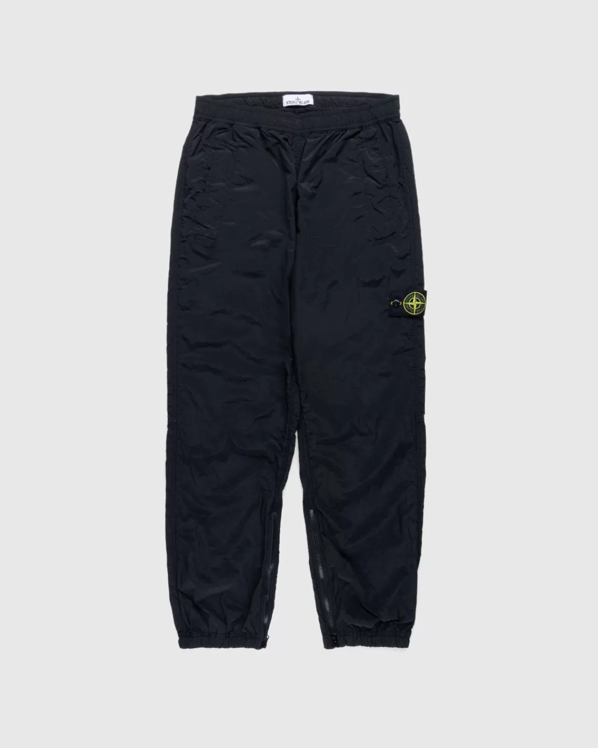 Broek^Stone Island Nylon Metalen Broek Zwart