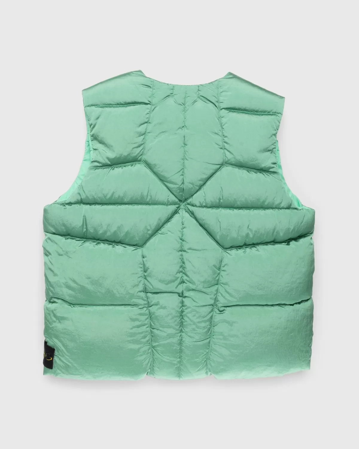 Bovenkleding^Stone Island Nylon Metalen Donsvest Lichtgroen