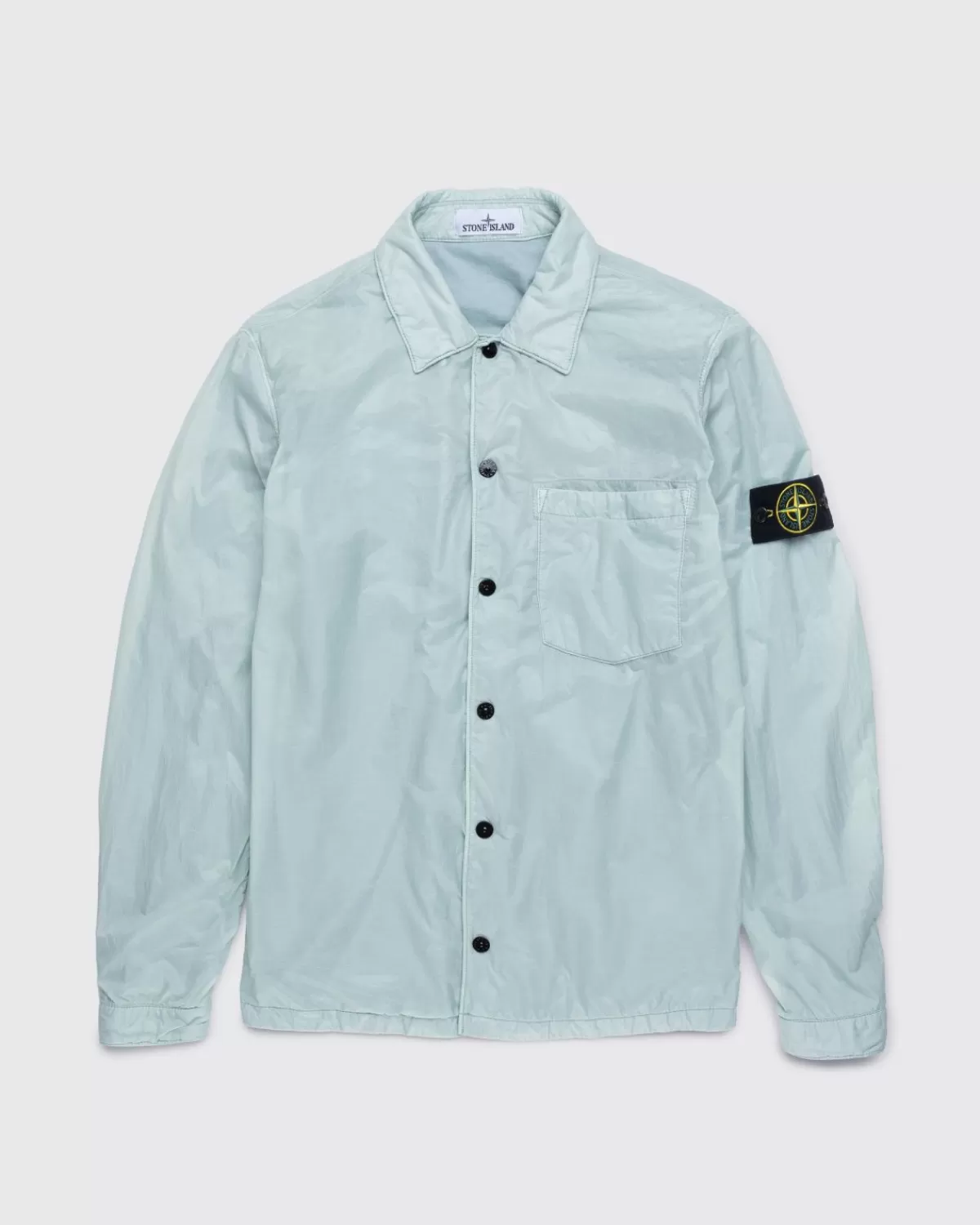 Overhemden^Stone Island Overshirt Hemelsblauw 11025