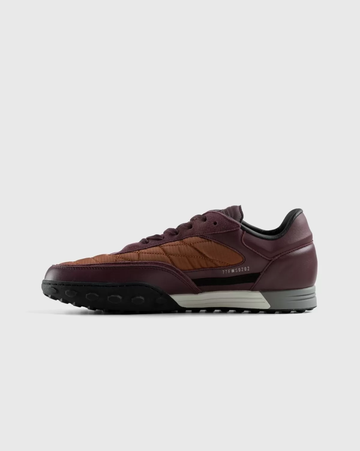 Stone Island Voetbalsneaker Bordeaux Flash Sale