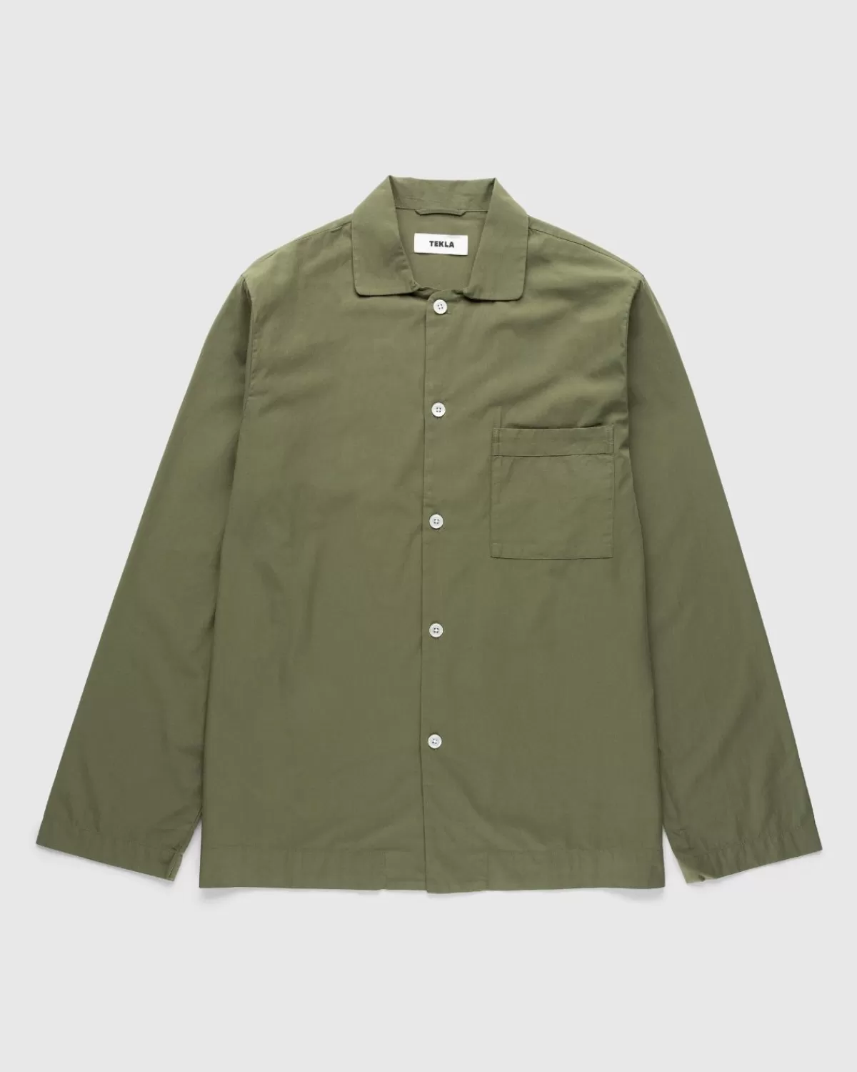 Loungekleding^Tekla Poplin Pyjamashirt Willow