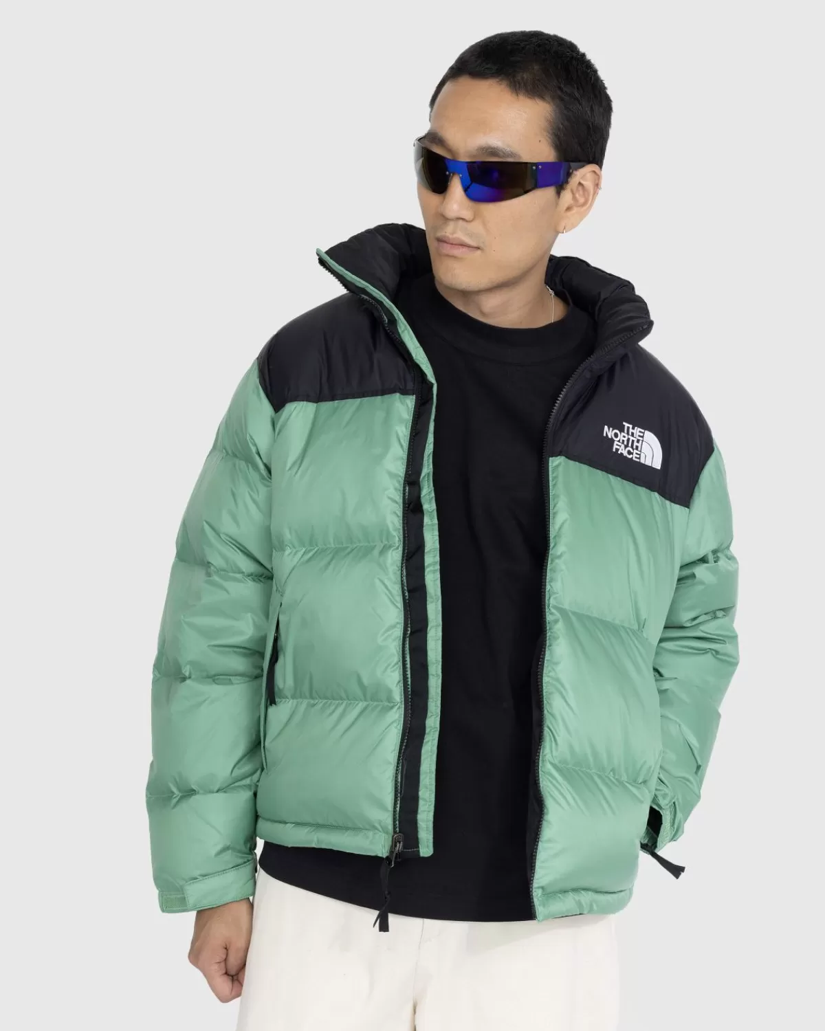 Bovenkleding^The North Face 1996 Retro Nuptse-Jas Diep Grasgroen