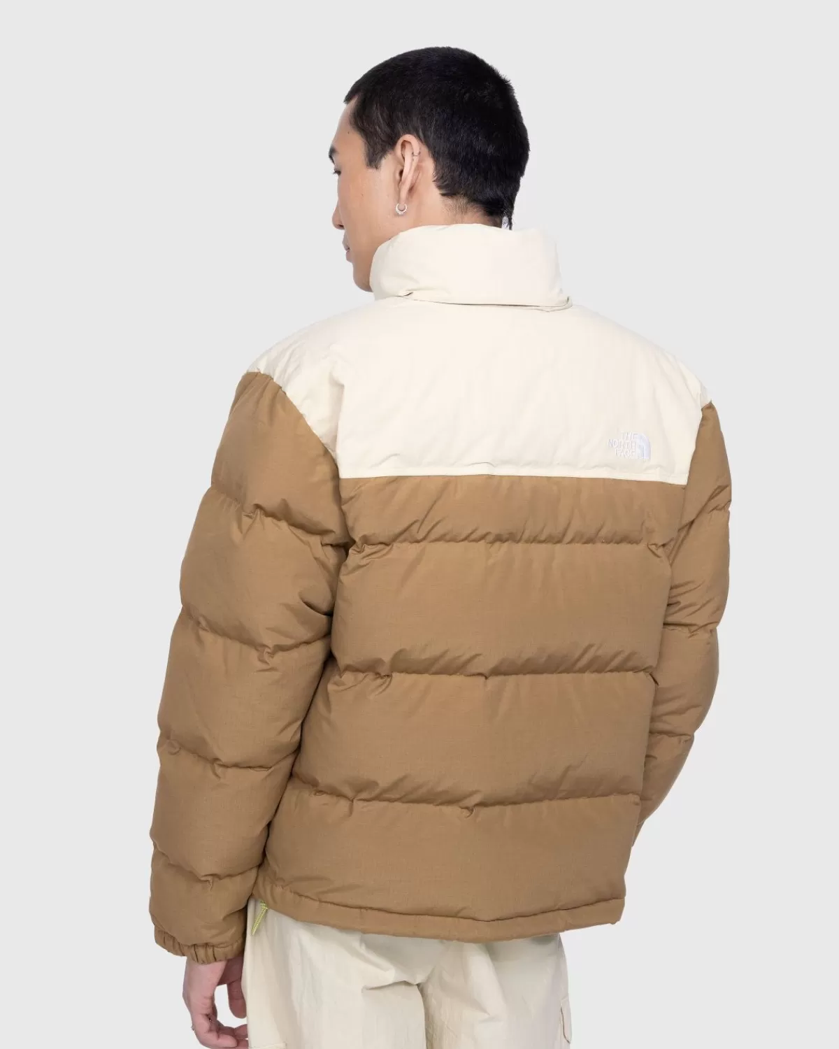 Bovenkleding^The North Face '92 Low-Fi Hi-Tek Nuptse Utility Bruin/Gravel