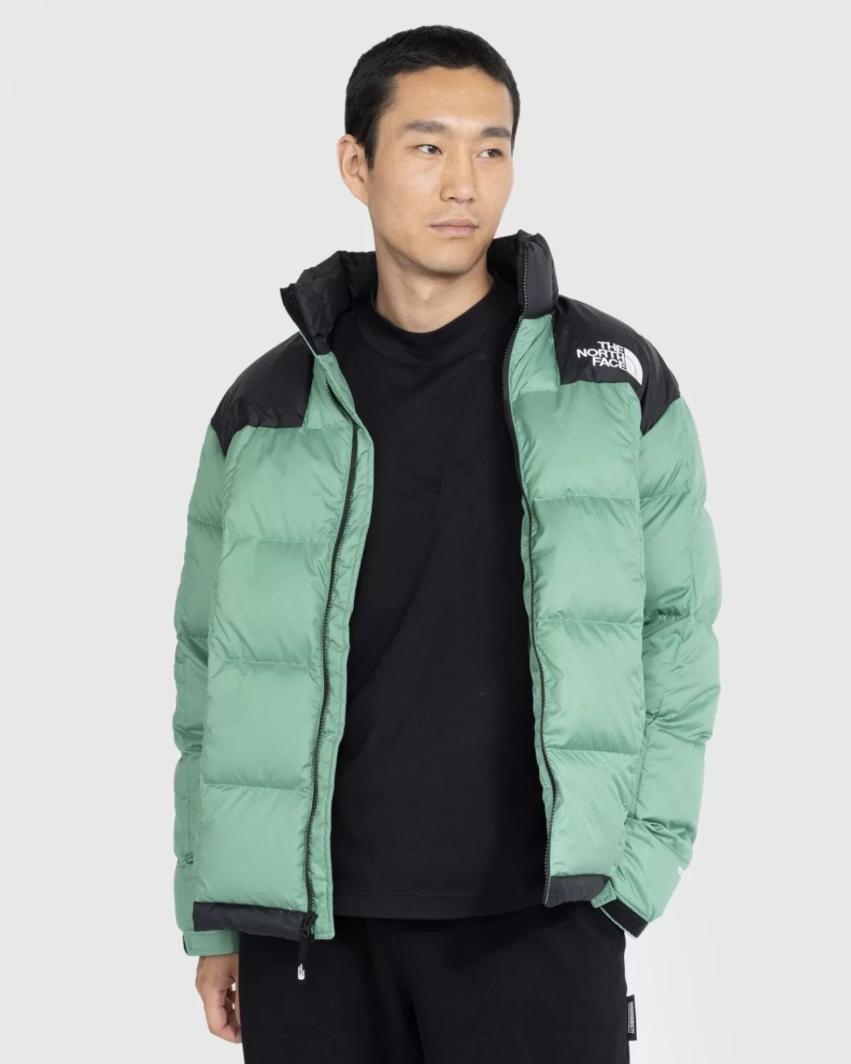 Bovenkleding^The North Face Lhotse Donsjack Diep Grasgroen