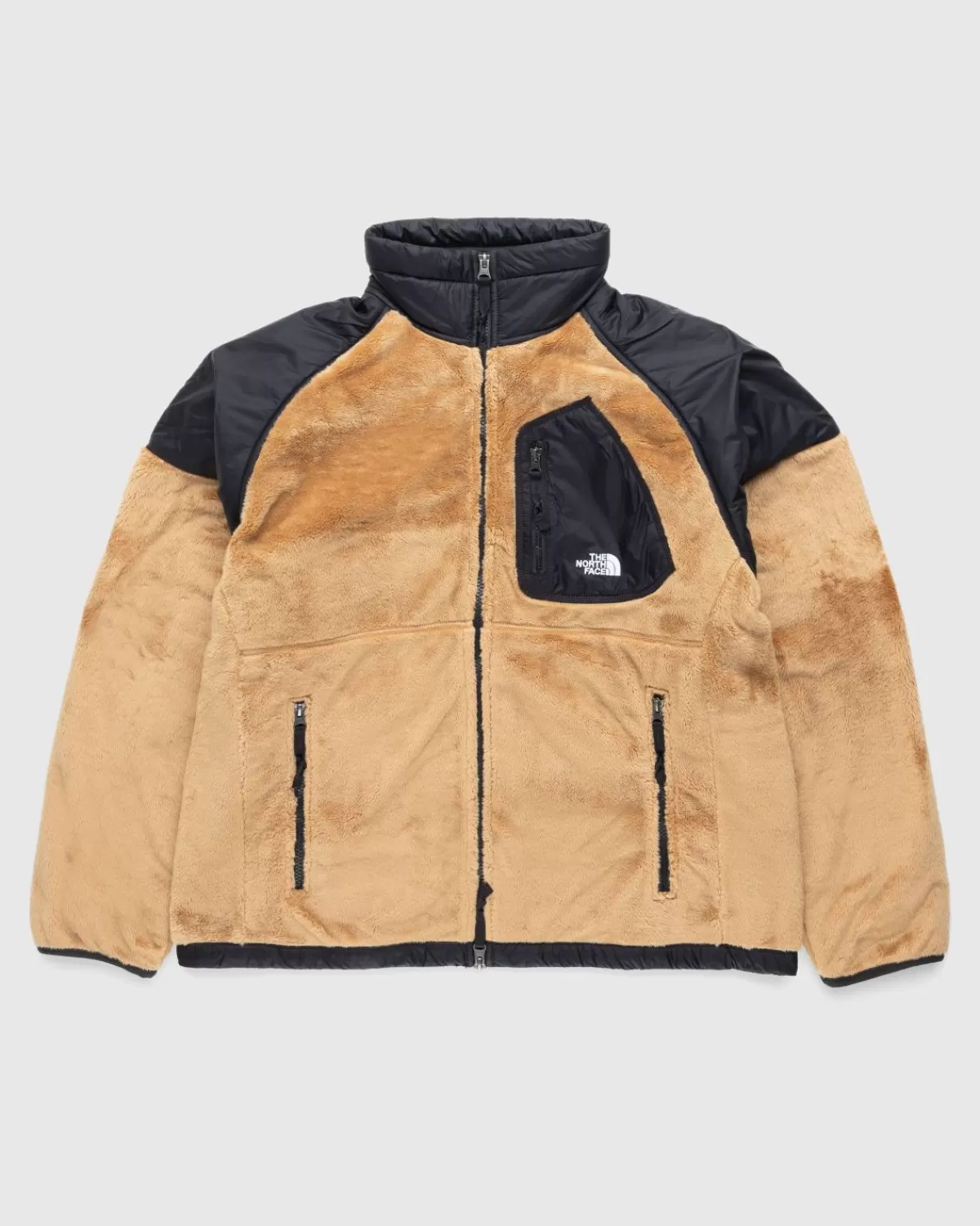 Bovenkleding^The North Face Versa Veloursjack Amandelboter/Tnf Zwart