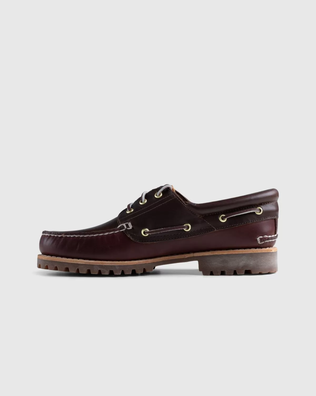 Timberland Authentics 3 Eye Classic Lug Burgandy Sale