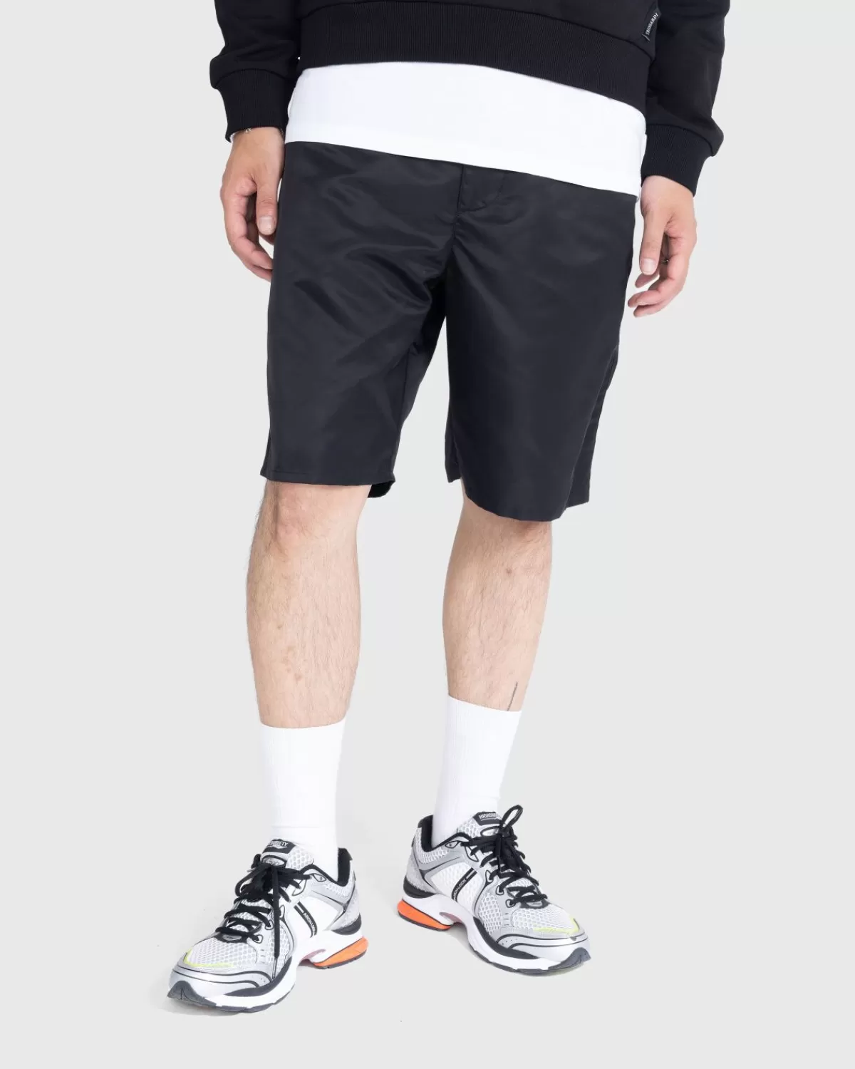 Korte Broek^Trussardi Nylon Short Zwart