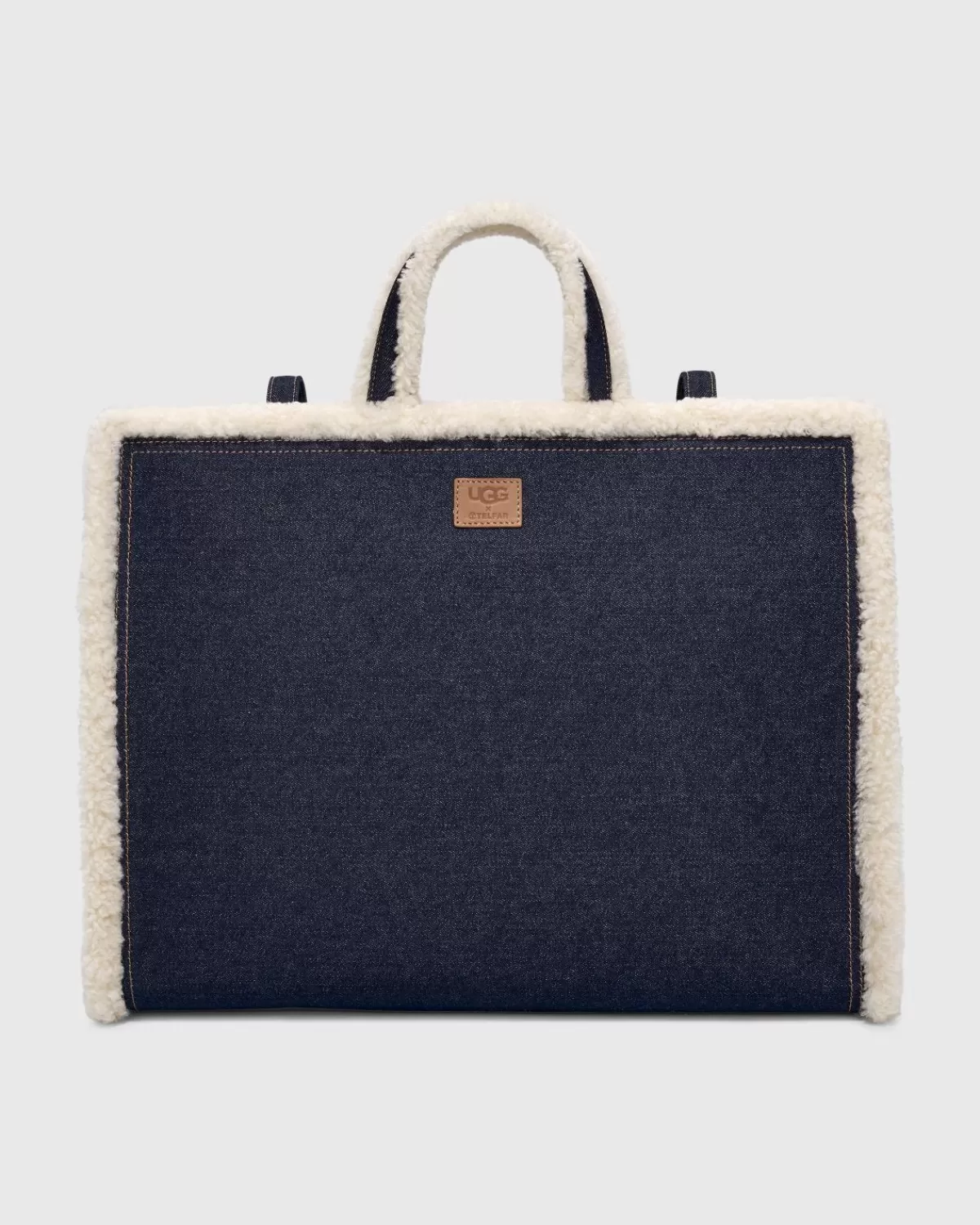 Ugg X Telfar Denim Grote Shopper Indigo Flash Sale