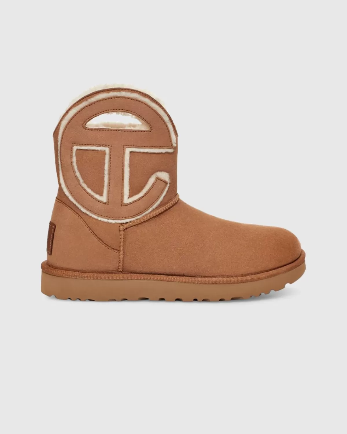 Ugg X Telfar Logo Minilaars Kastanje Cheap