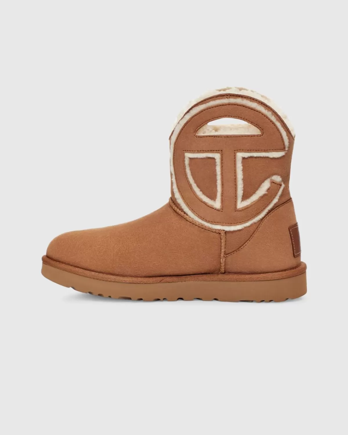 Ugg X Telfar Logo Minilaars Kastanje Cheap