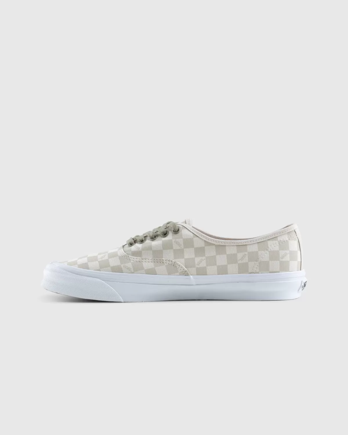 Vans Ua Og Authentic Lx Vault Checkerboard Beige Sale