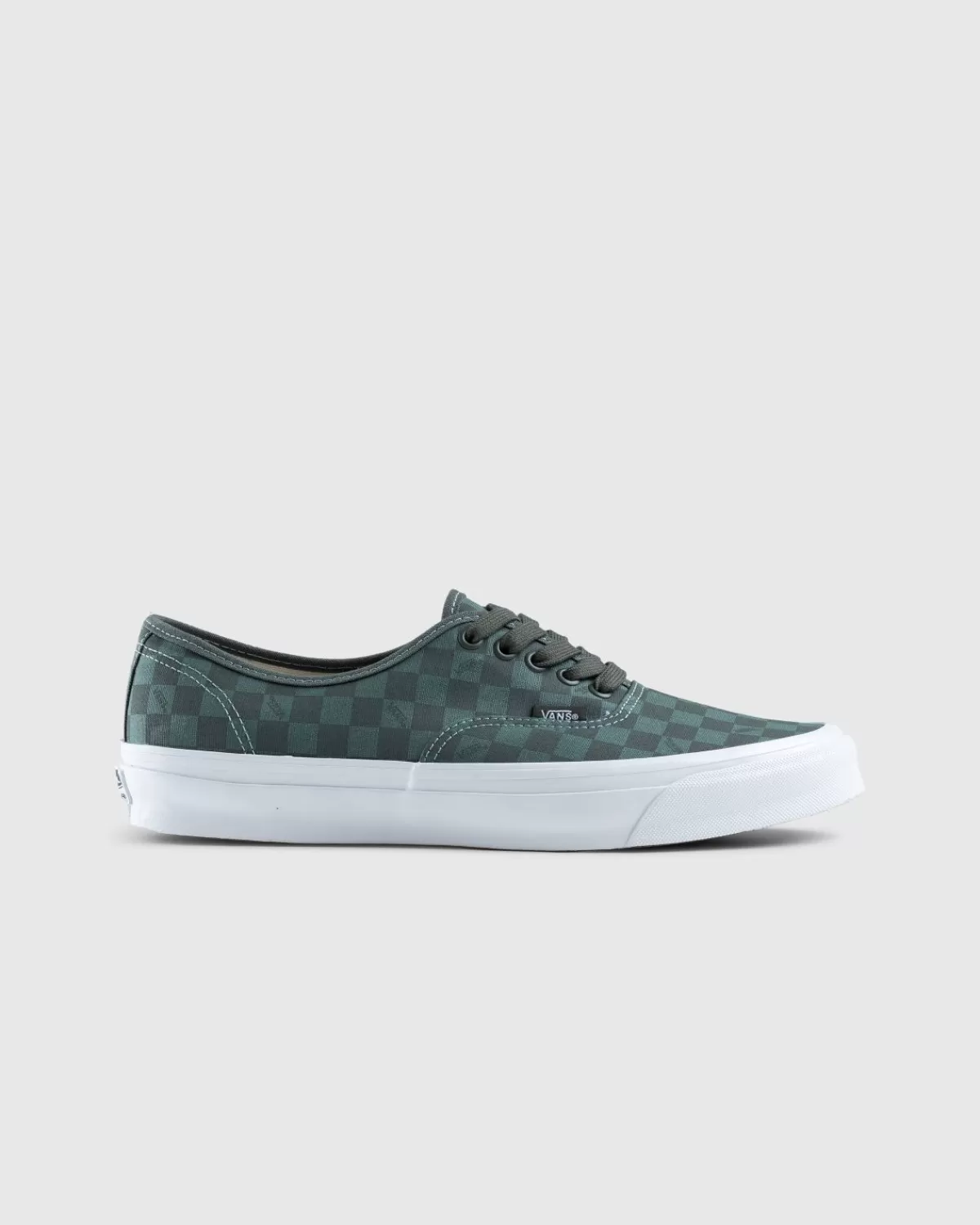 Vans Ua Og Authentic Lx Vault Checkerboard Groen Discount