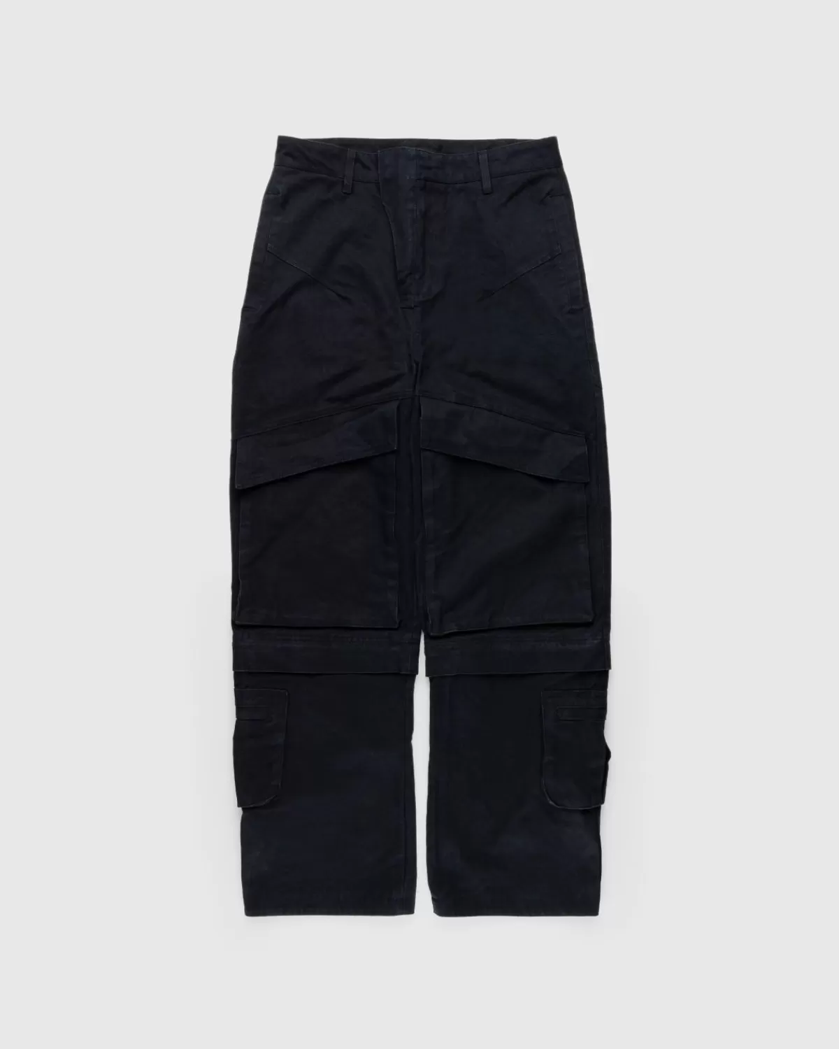 Broek^Entire Studios Volledige Studio'S Hard Cargo Black