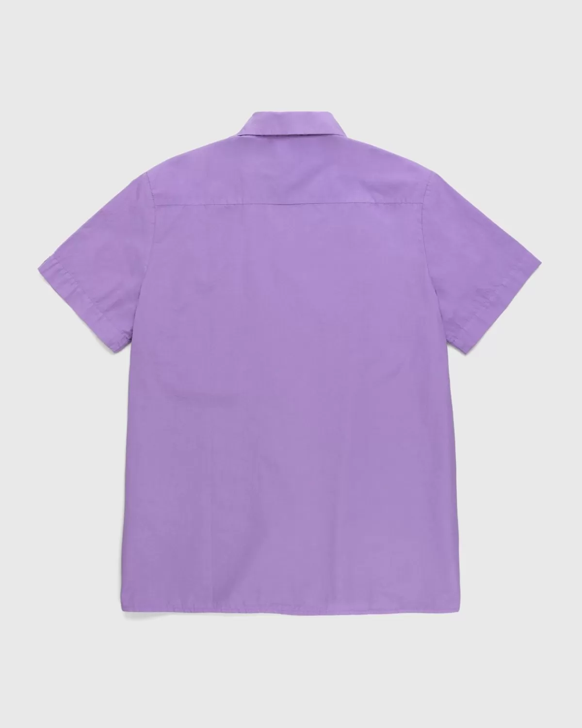 Overhemden^Winnie New York Katoenen Kampshirt Lavendel