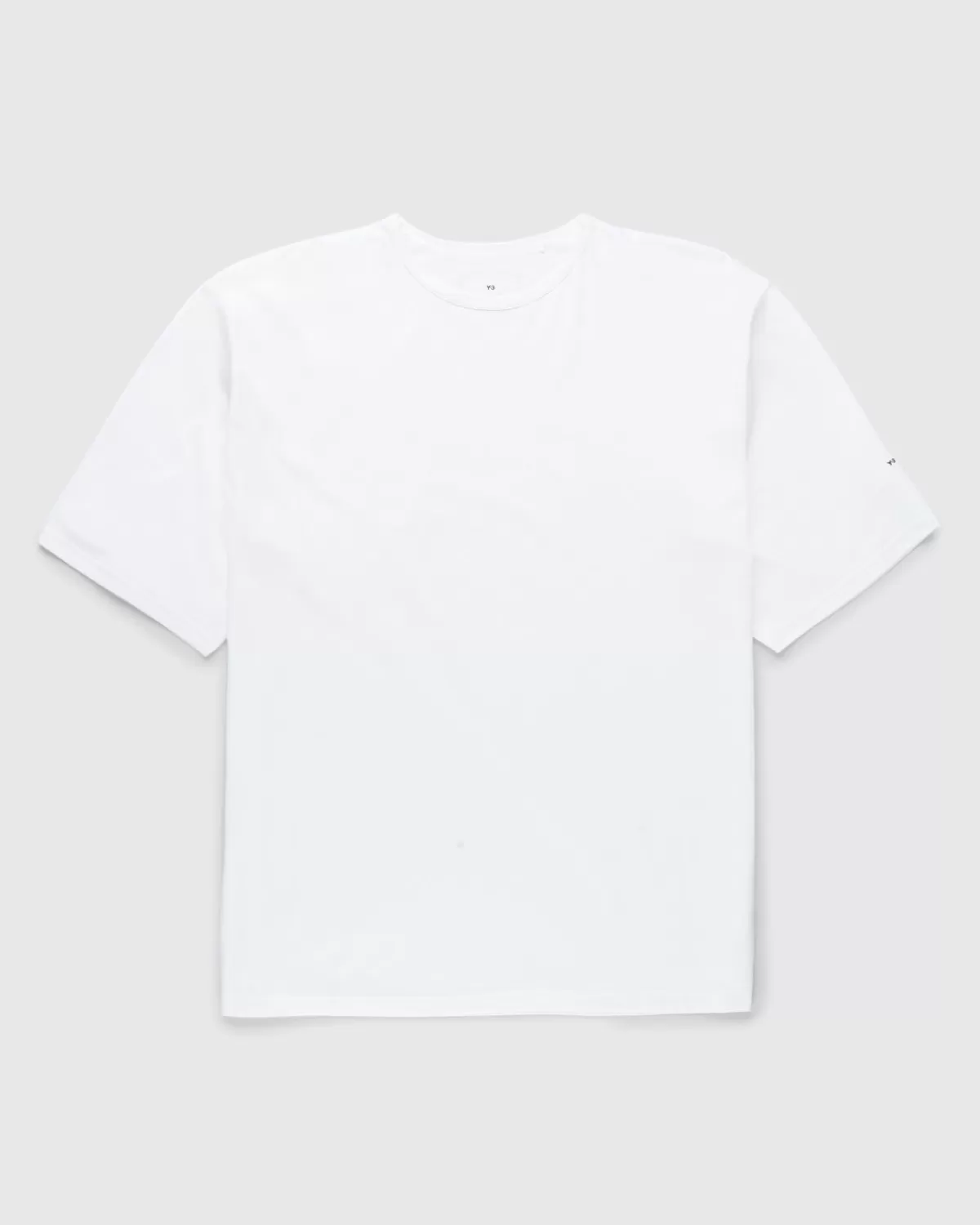 Y-3 Boxy Katoenen T-Shirt Gebroken Wit Cheap