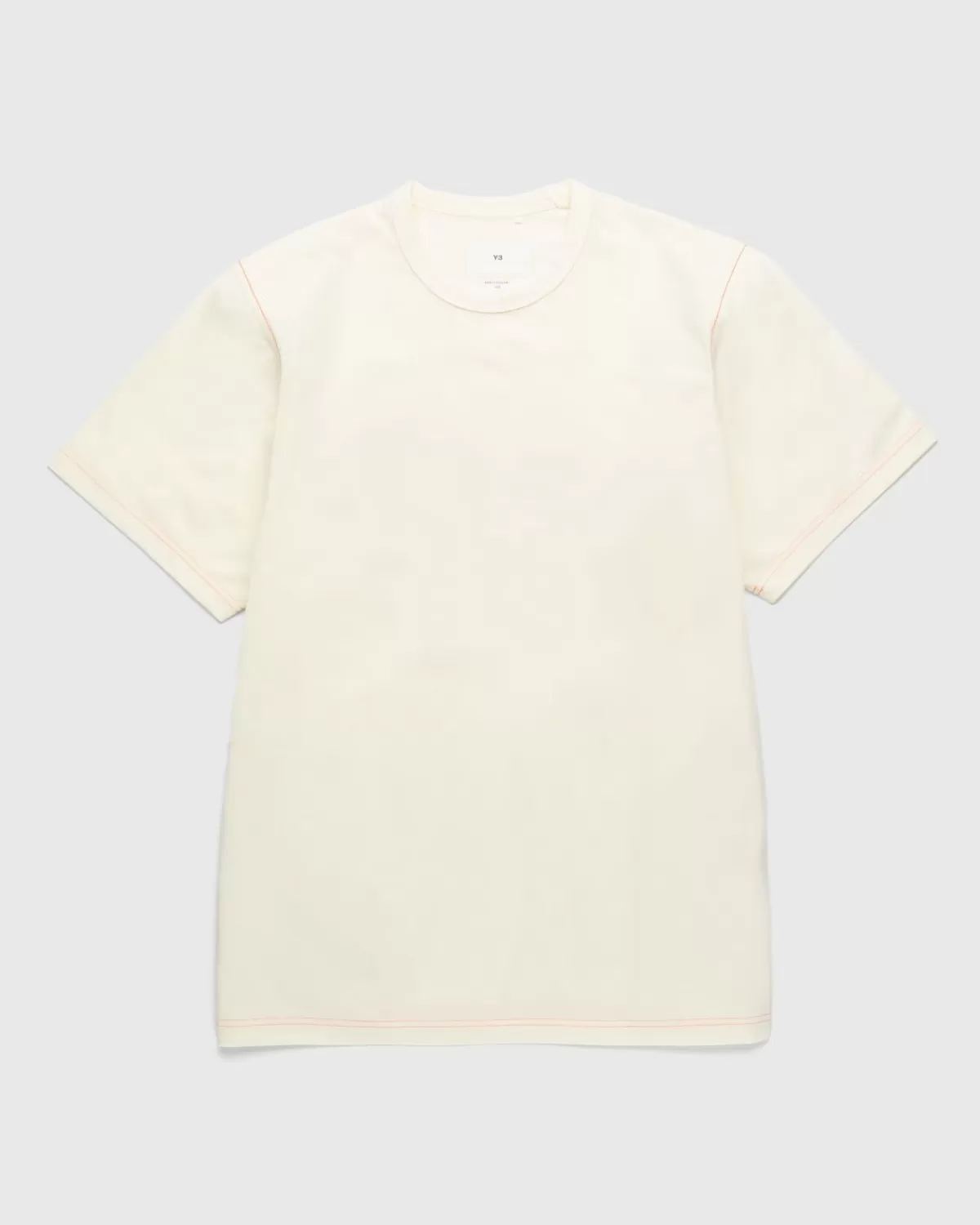 Y-3 T-Shirt Met Korte Mouwen Beige Hot