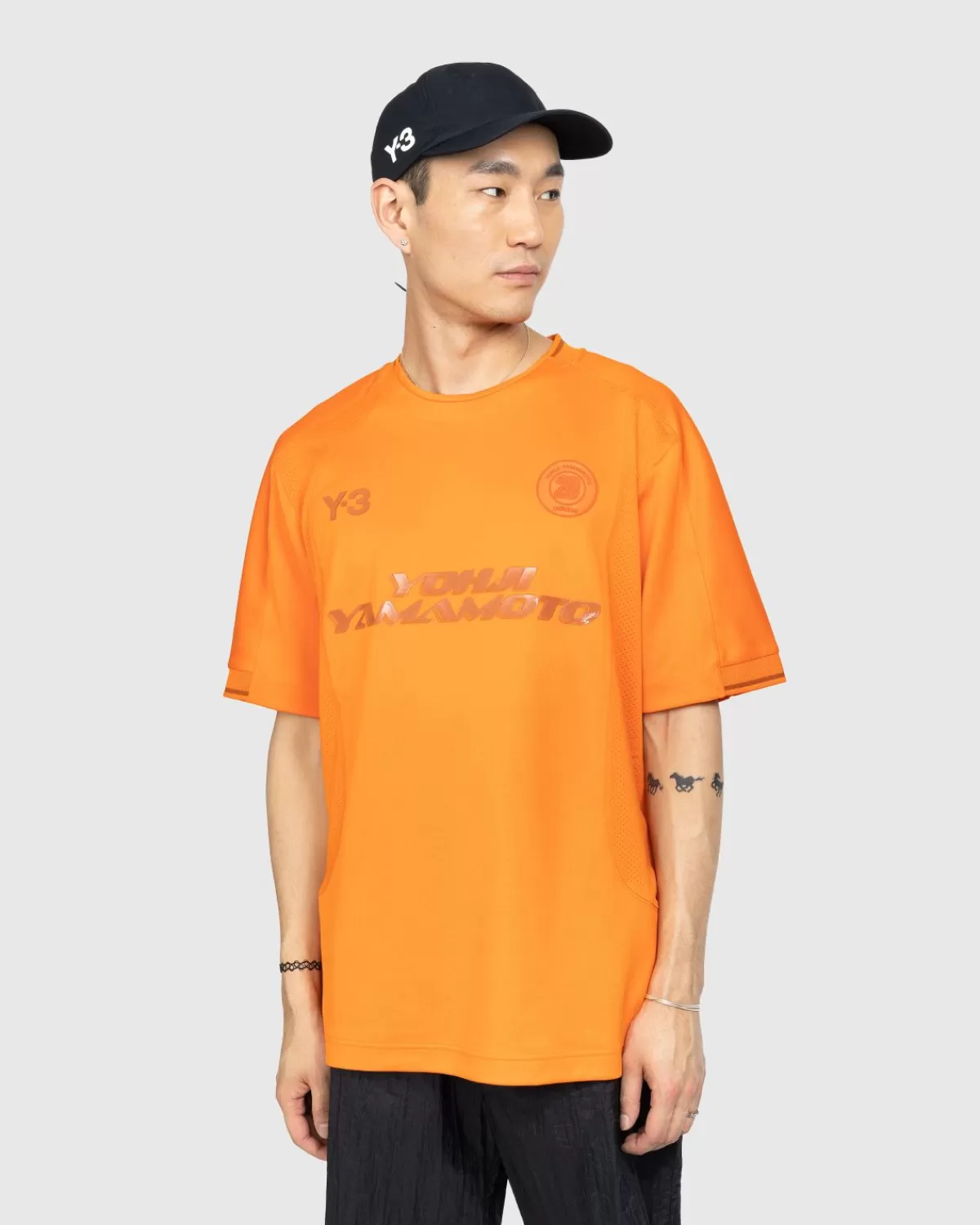 Y-3 T-Shirt Met Logo New