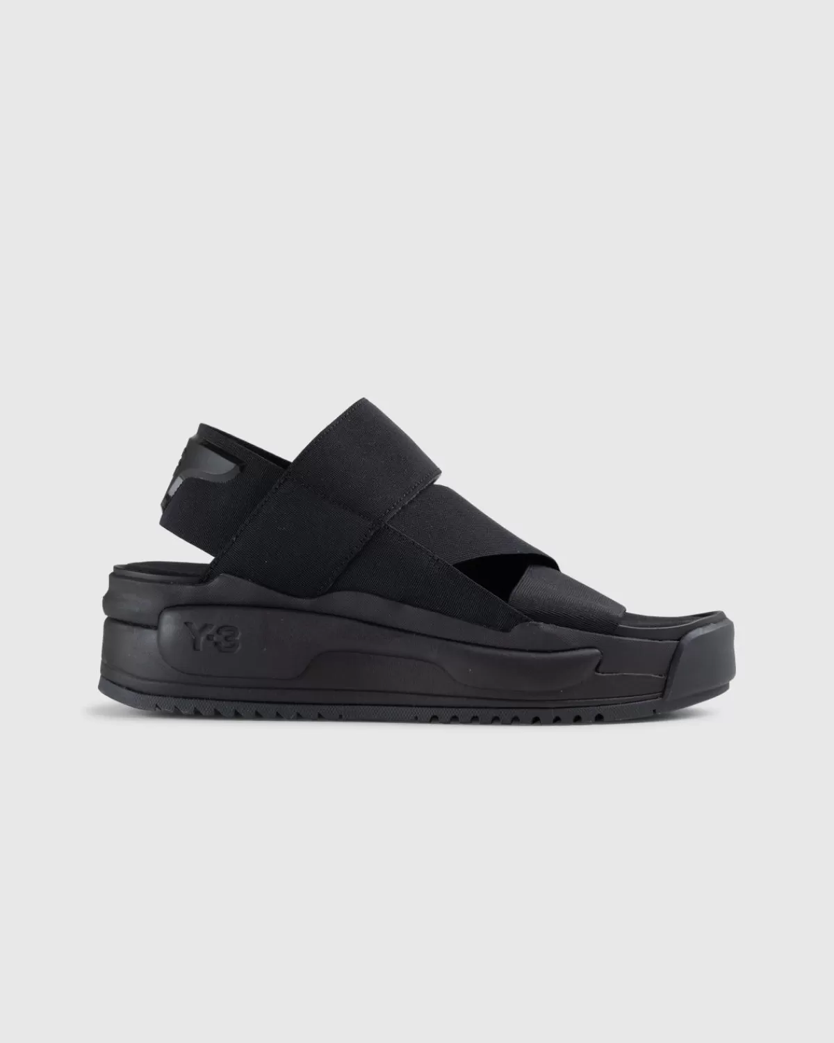 Y-3 Rivaliteitssandaal Zwart Fashion